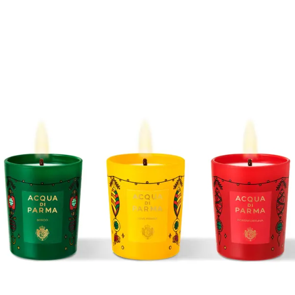 Holiday Candle Trio | <Acqua di Parma Shop