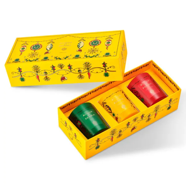 Holiday Candle Trio | <Acqua di Parma Shop