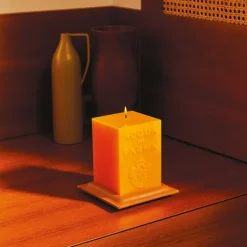 Portacandela In Pelle | <Acqua di Parma Shop